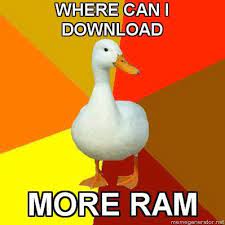 buy more ram